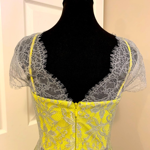 BCBG Formal Sheath/Lace Dress - Picture 3 of 6